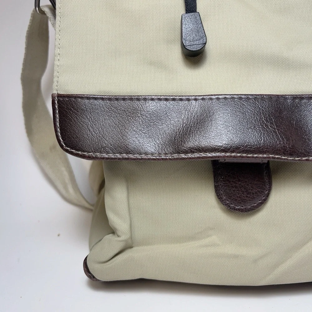 Derek Alexander Unisex Half Flap Front Organizer Crossbody Bag